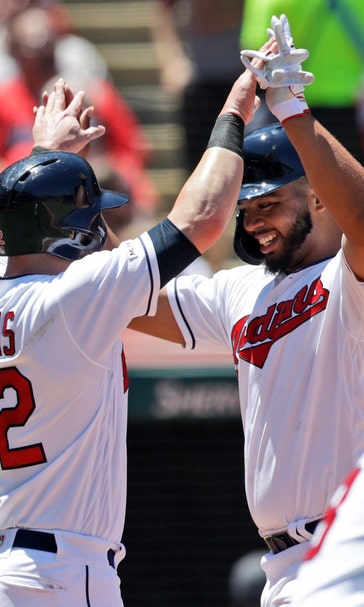Bradley has RBI double in debut, Indians top Tigers 8-3